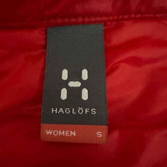 Haglofs Silversea Insulated Down Quilted Blue Puffer Jacket Size Small - Picture 3 of 11